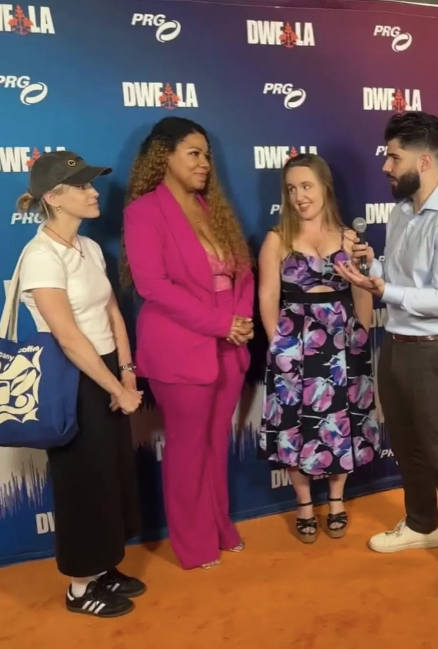 Divine Intervention team on the red carpet at Dances with Films LA