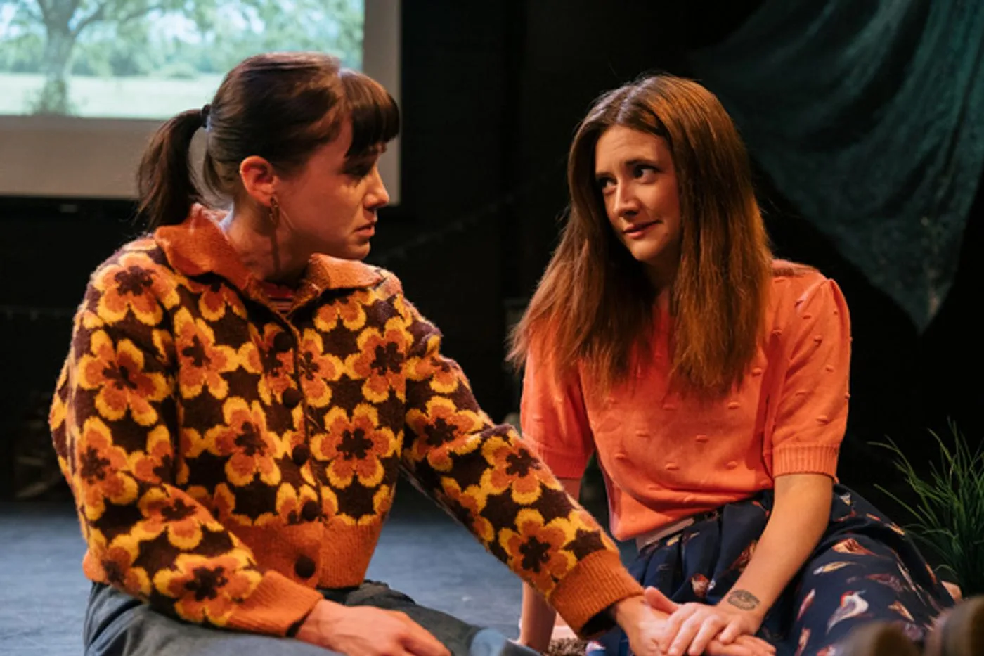 Cherry Jam production photo — Kelly McCready and Megan Medley